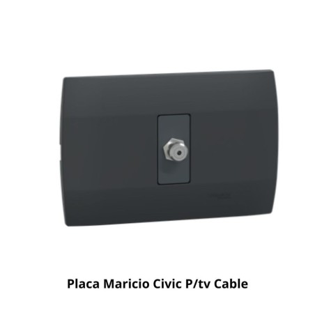 PLACA MARICIO CIVIC P/TV CABLE