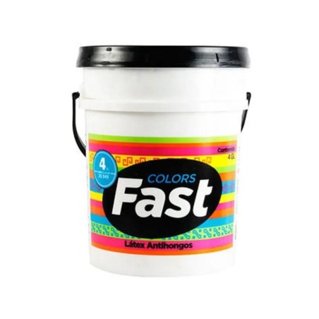 LATEX FAST ANTIHONGO TRICOLOR 4 GL BLANCO
