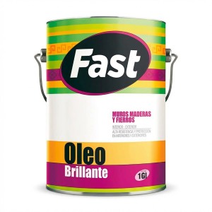 OLEO FAST BRILLANTE TRICOLOR 1 GL NEGRO