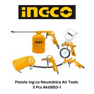 PISTOLA INGCO NEUMATICA AIR TOOLS 5 PCS AKT0053-1