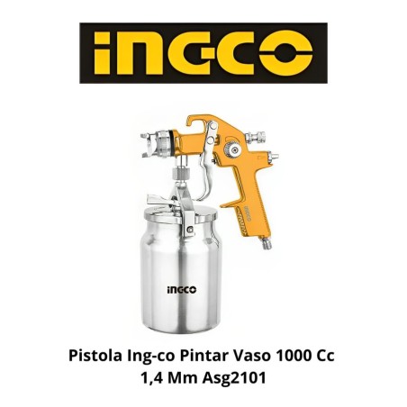 PISTOLA INGCO PINTAR VASO 1000 CC 1,4 MM ASG2101
