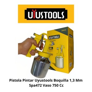 PISTOLA PINTAR UYUSTOOLS BOQUILLA 1,3 MM SPA472 VA
