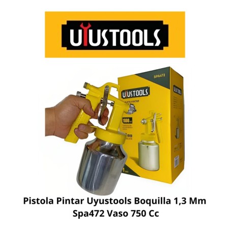 PISTOLA PINTAR UYUSTOOLS BOQUILLA 1,3 MM SPA472 VA