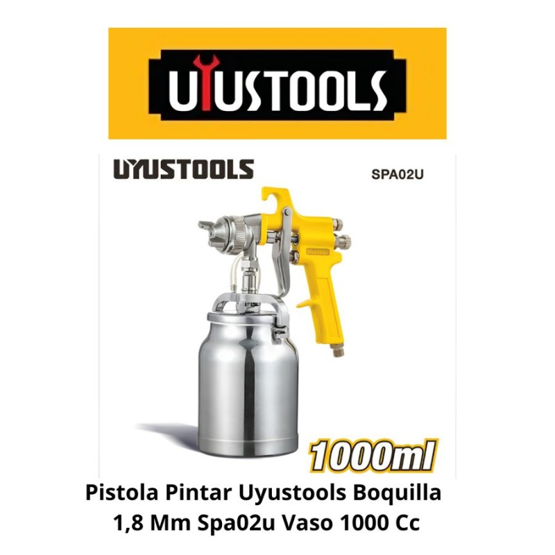PISTOLA PINTAR UYUSTOOLS BOQUILLA 1,8 MM SPA02U VA