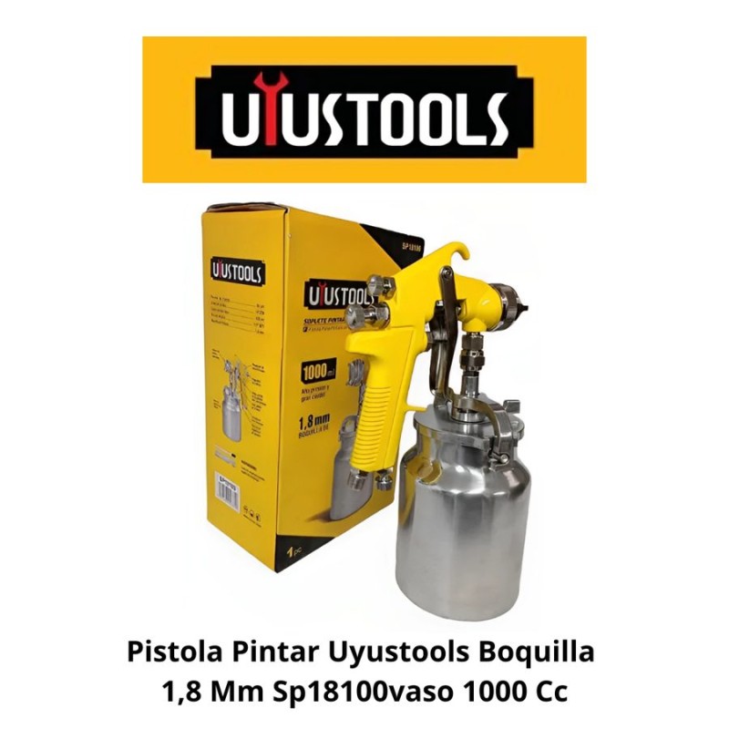 PISTOLA PINTAR UYUSTOOLS BOQUILLA 1,8 MM SP18100VA