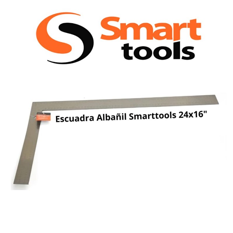 ESCUADRA ALBAÑIL SMARTOOLS 24X16" 6103830