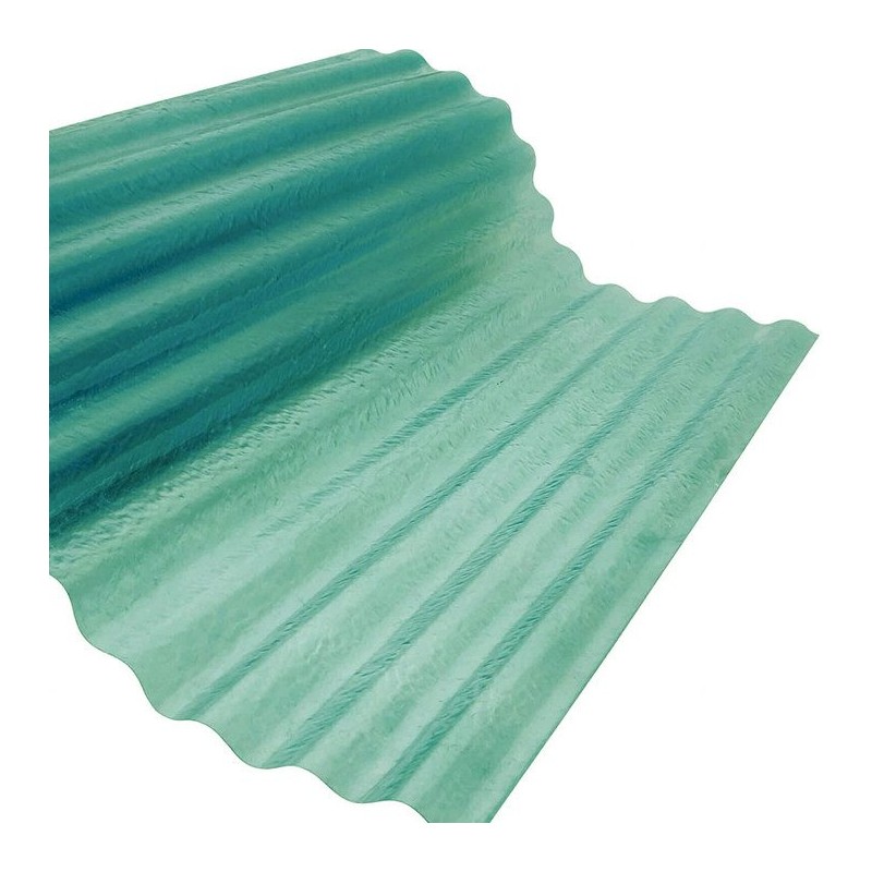 FIBRA DE VIDRIO R O/ZINC 1,22 MT VERDE 0,5 M/M