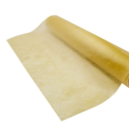 FIBRA DE VIDRIO R PLANO 1,22 MT AMARILLO 0,5 M/M