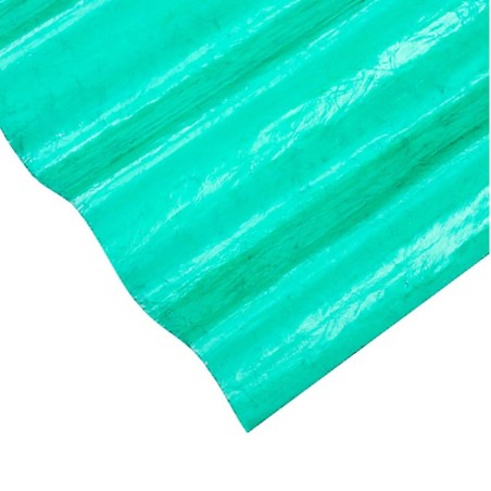 FIBRA DE VIDRIO O/ZINC 3,00 MT VERDE 0,5 M/M