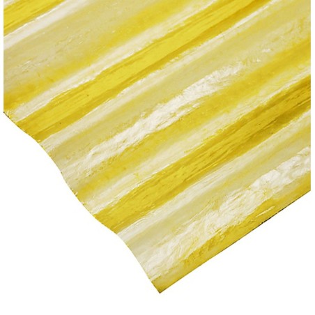 FIBRA DE VIDRIO O/ZINC 3,66 MT AMARILLO 0,5 M/M