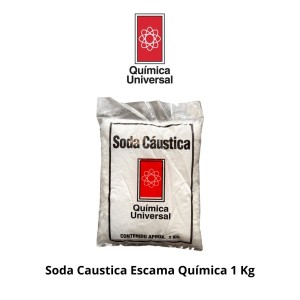 SODA CAUSTICA ESCAMA QUIMICA 1 KG