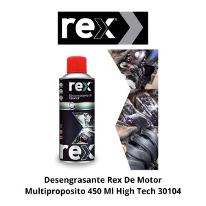 DESENGRASANTE REX DE MOTOR MULTIPROPOSITO 450 ML H