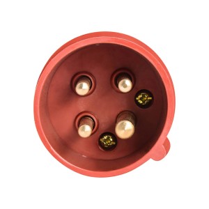 ENCHUFE INDUSTRIAL VOLANTE 16AMP 3P+T ROJO MACHO K