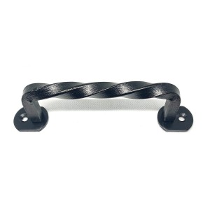 MANILLA FIERRO FORJADO NEGRO SIN BASE 16 CMS PUNTA