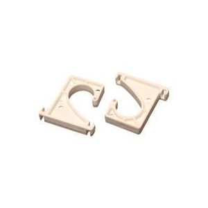 SOPORTE BARRA CLOSET GANCHO J BLANCO