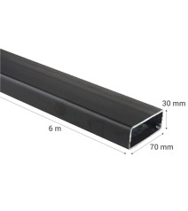 Perfil Rectangular 30 X 70 X 3,0 (25,50 Kg/barra