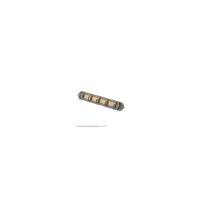 PERCHA BARROCA 5 GANCHOS BCEENVEJECIDO COD 125 EN