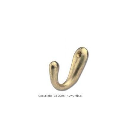 PERCHA SIMPLE 1 GANCHO CROMADA COD 127-1 CR