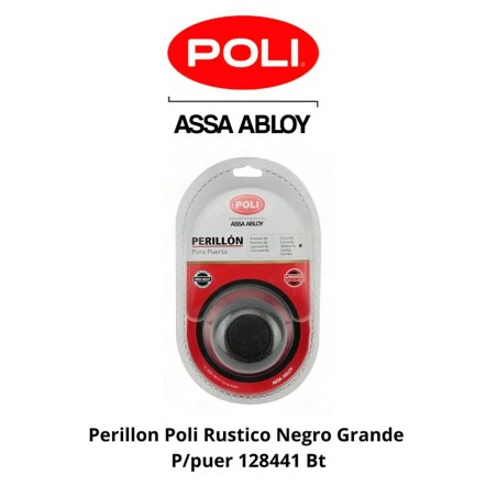 PERILLON POLI RUSTICO NEGRO GRANDE P/PUER 128441 B