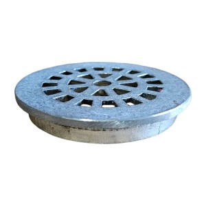 REJILLA PILETA ALUMINIO REDONDA 110 MM 595G