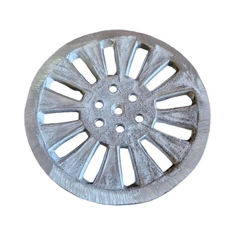 REJILLA PILETA ALUMINIO REDONDA 160 MM 594G