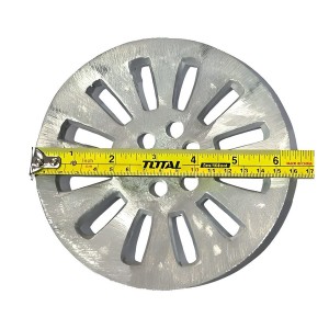 REJILLA PILETA ALUMINIO REDONDA 160 MM 594G