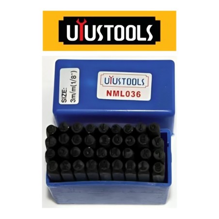 NUMEROS Y LETRAS DE GOLPE 36 PCS NML036