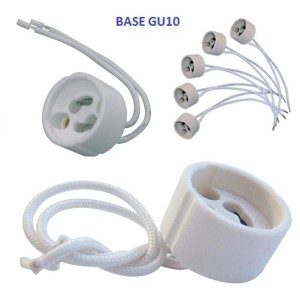 BASE VOLANTE P/AMPOLLETA DICROICA GU-10