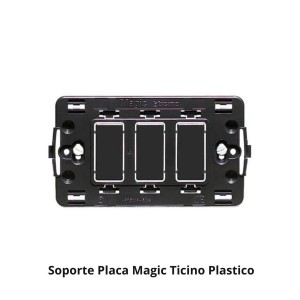 SOPORTE PLACA MAGIC TICINO PLASTICO