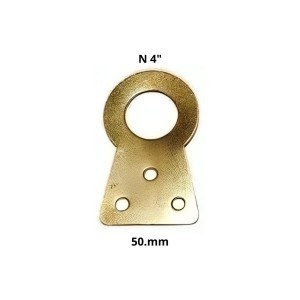 GANCHO COLGAR BRONCEADO BOTIQUIN N-4 50 MM