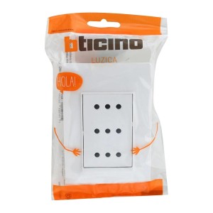 TOMA CORRIENTE BTICINO EMB TRIPLE 2P + T 10 A BLAN