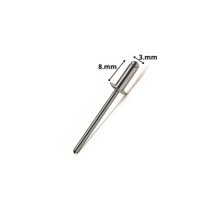 REMACHE POP ALUMINIO 3 X08