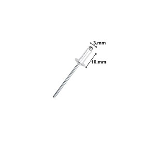 REMACHE POP ALUMINIO 3 X10