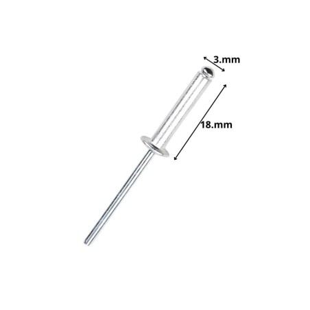 REMACHE POP ALUMINIO 3 X18