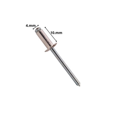 REMACHE POP ALUMINIO 4 X10