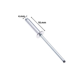 REMACHE POP ALUMINIO 4 X18