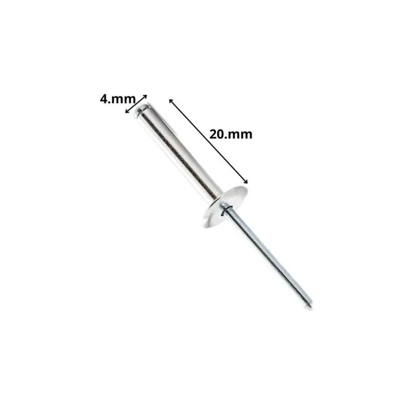 REMACHE POP ALUMINIO 4 X20