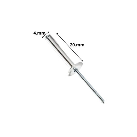 REMACHE POP ALUMINIO 4 X20