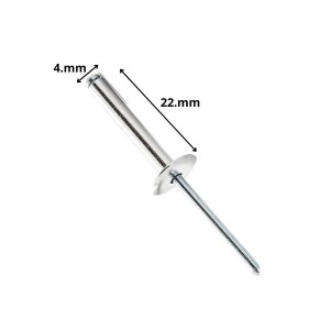 REMACHE POP ALUMINIO 4 X22