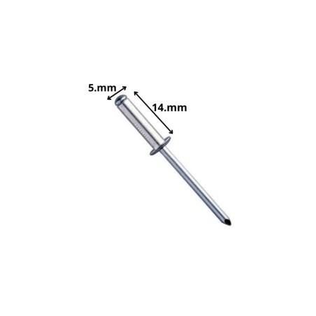 REMACHE POP ALUMINIO 5 X14