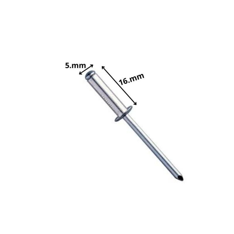 REMACHE POP ALUMINIO 5 X16