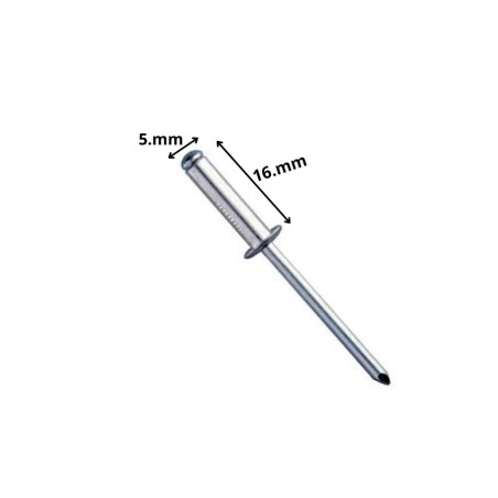 REMACHE POP ALUMINIO 5 X16