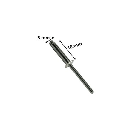 REMACHE POP ALUMINIO 5 X18