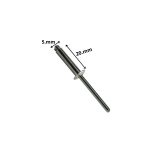 REMACHE POP ALUMINIO 5 X20