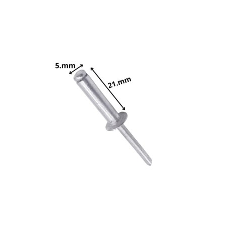 REMACHE POP ALUMINIO 5 X21
