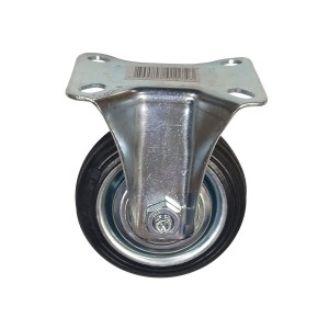 RUEDA P/CARROS INDUSTRIAL NEGRA 3 FIJA