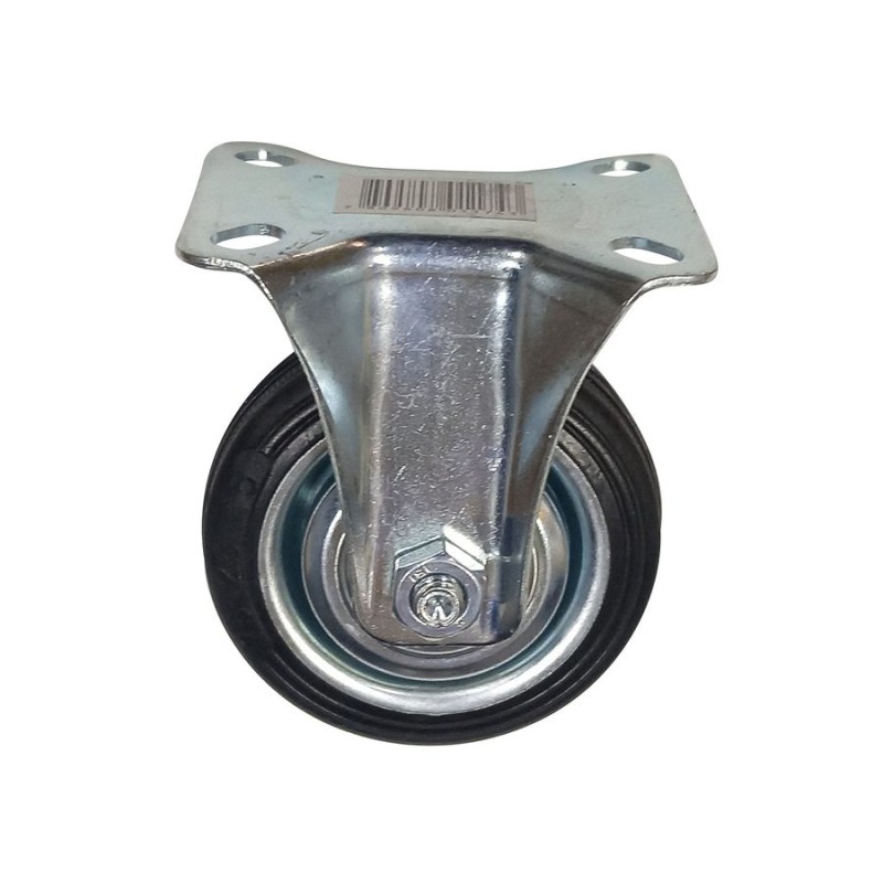 RUEDA P/CARROS INDUSTRIAL NEGRA 3 FIJA