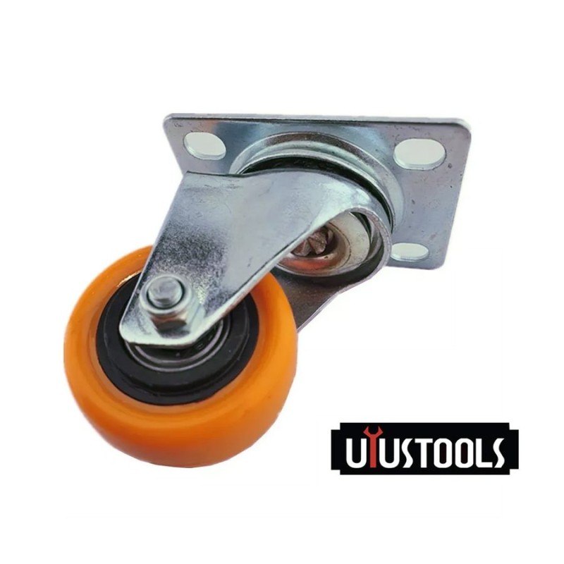 RUEDA P/CARROS INDUSTRIAL NARANJA 2" RUCN002