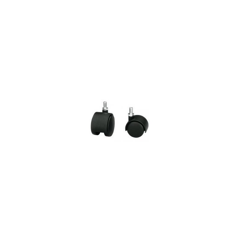 RUEDA PARA MUEBLES CON ESPIGA 40 MM