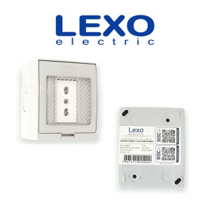 TOMA CORRIENTE LEXO S/P SIMPLE 2P + T 10-16 A BLAN
